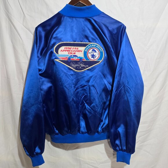 1992 RICHARD PETTY Official Fan Appreciation Made in USA Tour Jacket - Sz L* - Picture 6 of 7